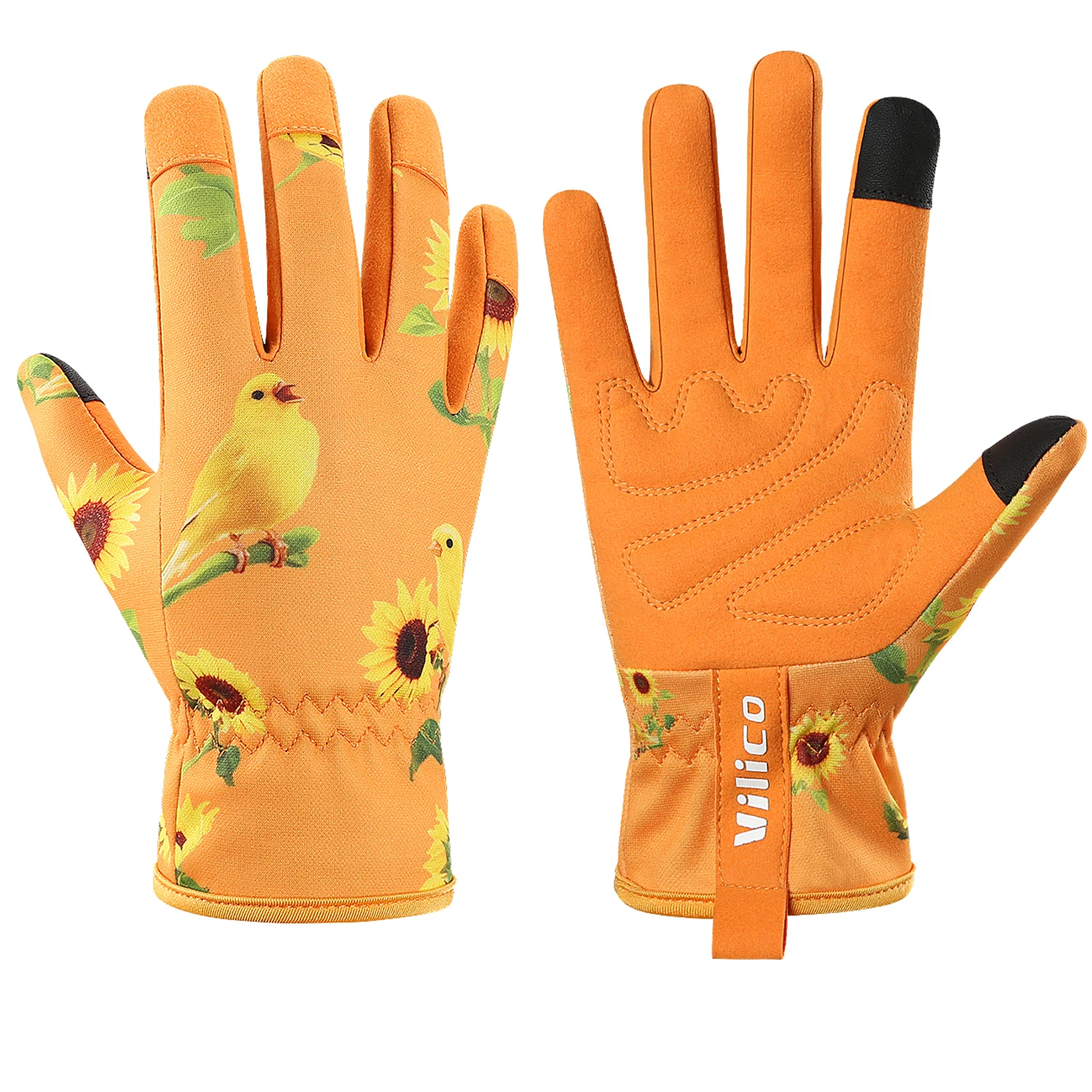Women's Breathable Leather Thorn-Proof Gardening Gloves