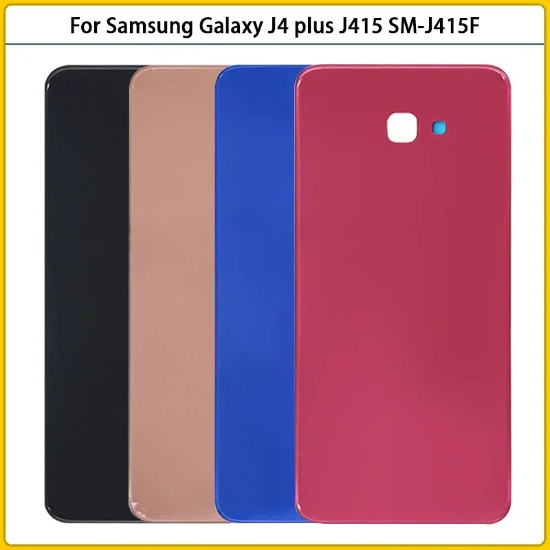 

10Pcs/Lot For Samsung Galaxy J4+ J4 Plus J415 Housing Back Cover Case Rear Battery Door Chassis Shell Replacement