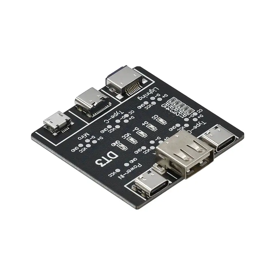 USB Data Cable On-Off Detection Board for Micro Type-C Port DT3 USB Cable Tester Fast Detection Lightweight Durable image 3