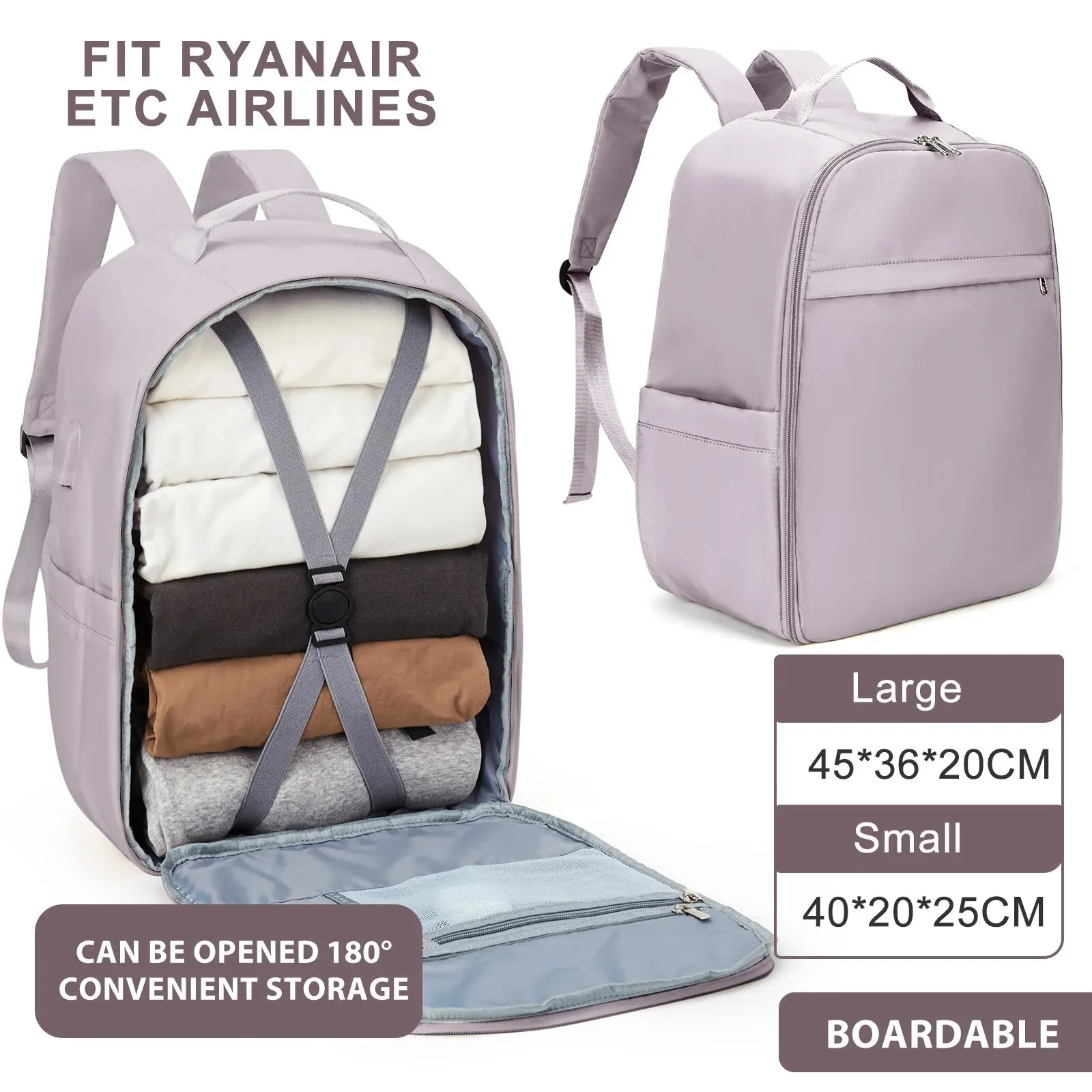 Ручной багажный рюкзак Likros для Ryanair 40x20x25