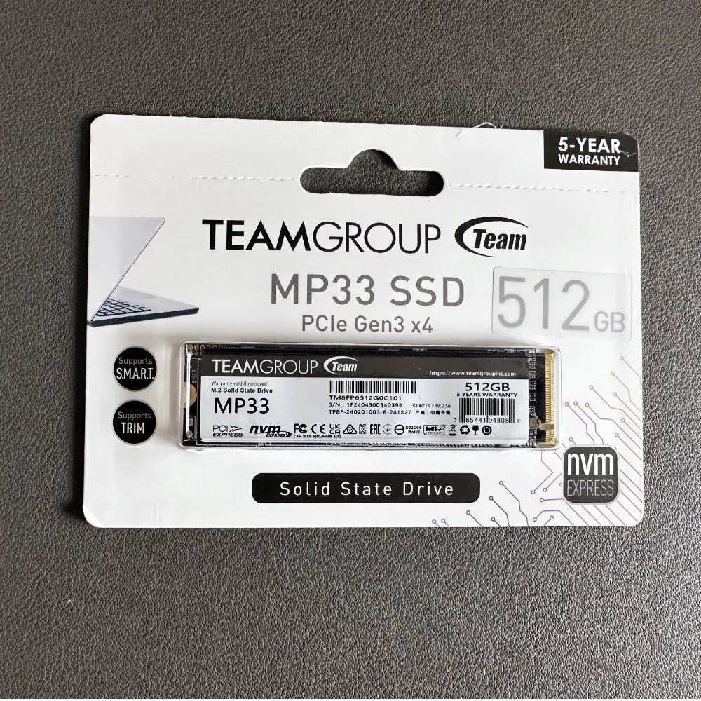 Team Group Nvme 256 TEAMGROUP MP33 Internal Solid State Drive