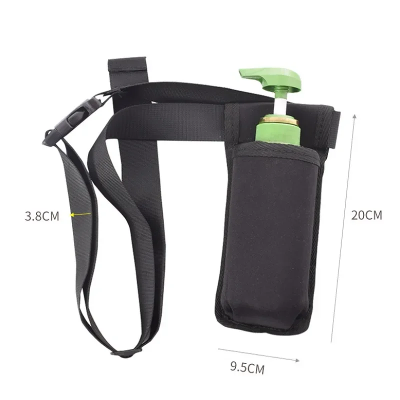 Adjustable Essential Oil Waist Pack Physiotherapist Tool Pouch Massage Essence Lotion Bottle Storage Hanging Bag Oxford Cloth massage tool