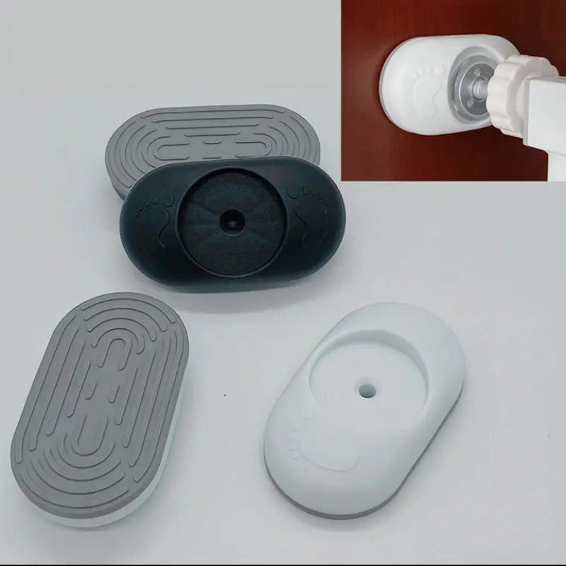 Baby Gate Wall Guard Protector Stair Gate Extension Wall Saver Pads For Pressure Mounted Door Babies Pets Safe 4pcs baby safety gate