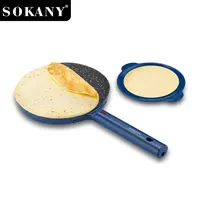 Houselin Electric Pancake Maker, Portable Pancake Maker Switch, Non-stick Coating, Easy to Use Pancakes, 600W 1