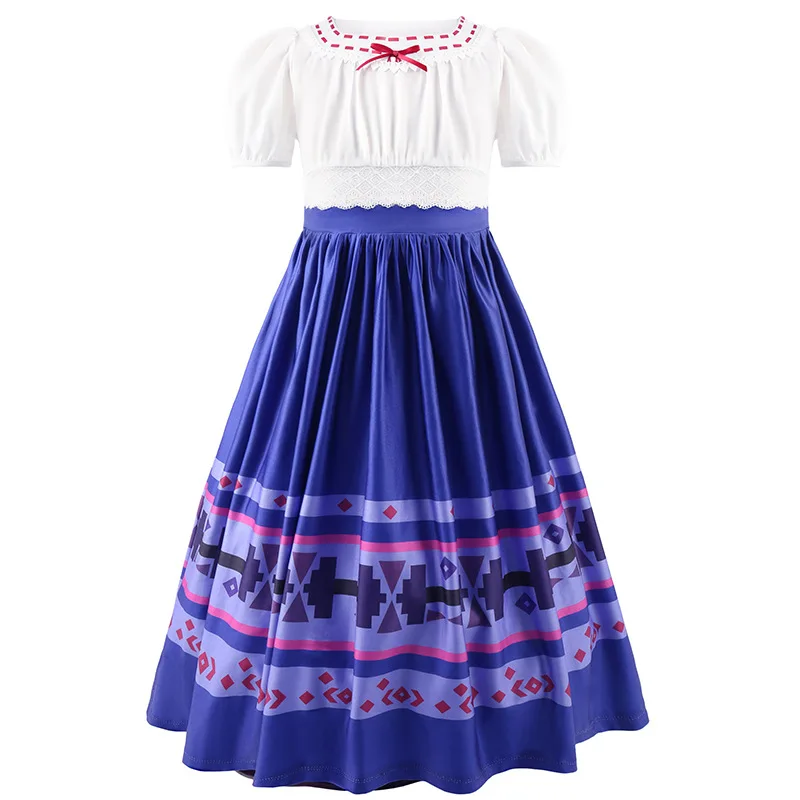 أزياء لويزا التنكرية للفتيات، فستان الأميرة الطويل...