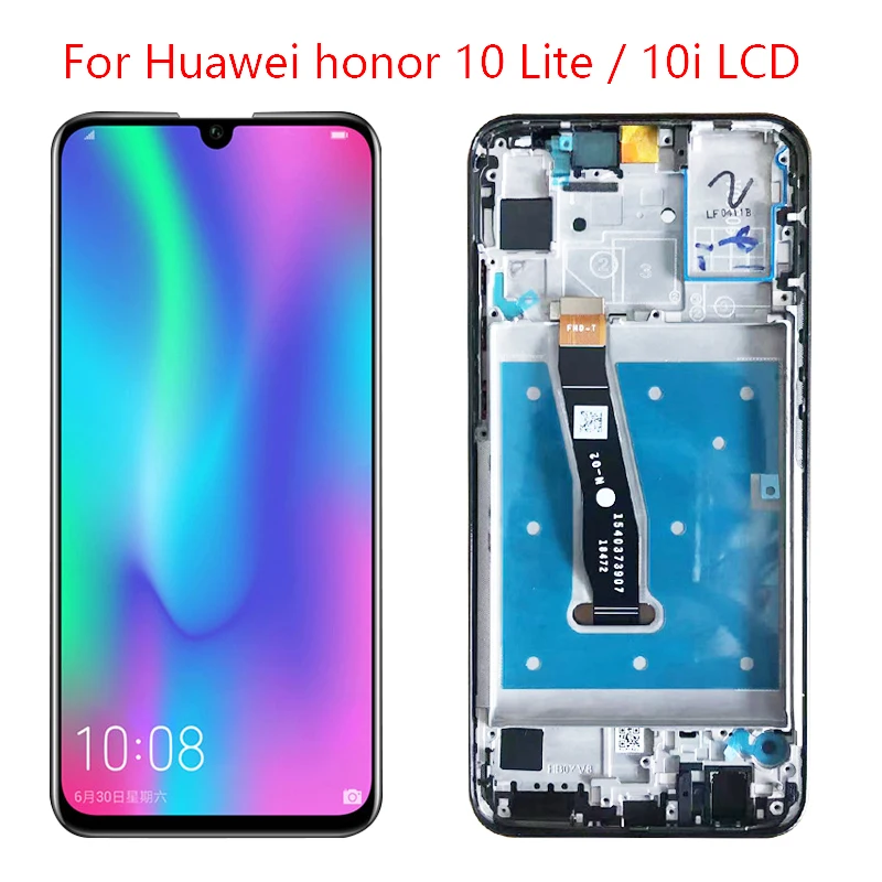 

Для HUAWEI Honor 10 lite ЖК-дисплей сенсорный экран дигитайзер в сборе Замена с HUAWEI Honor 10i /20i ЖК