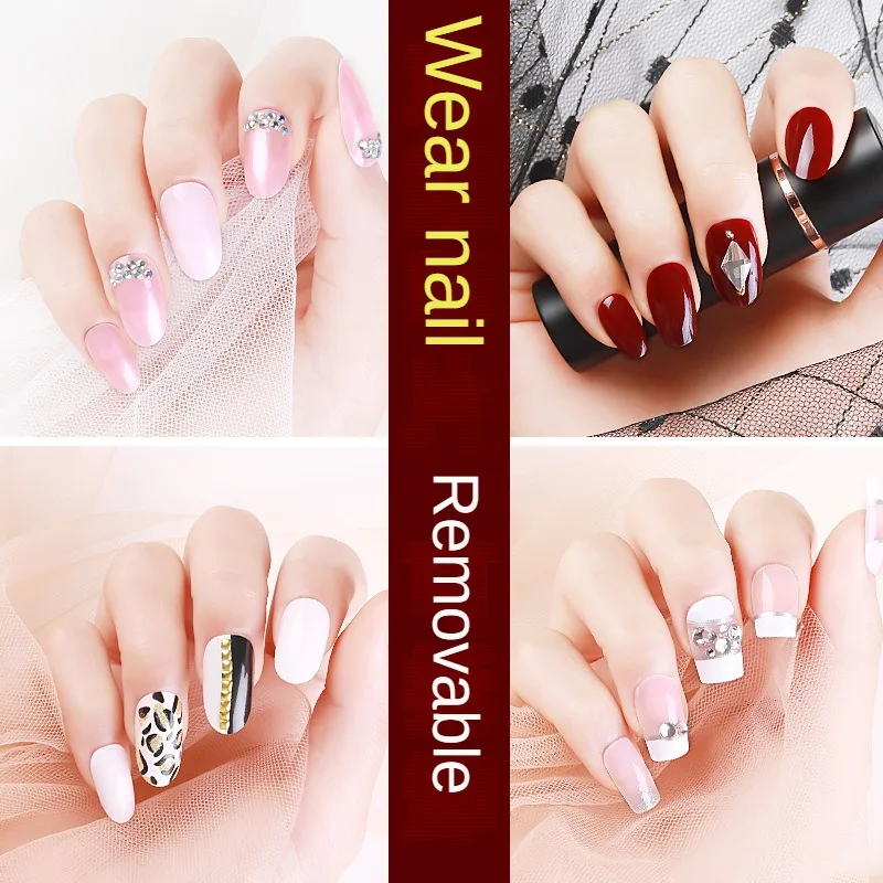 

Enhance Your Beauty with Long-Lasting Manicure Get the Perfect Wearing Experience with our Trendy Fake Nail Patch for Flawless