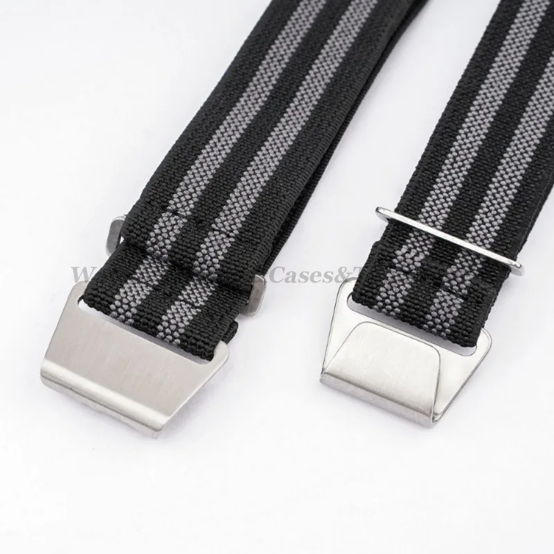 Versatile Parachute Elastic Nylon Watch Strap - Outdoor Sport & Military Style Accessory
