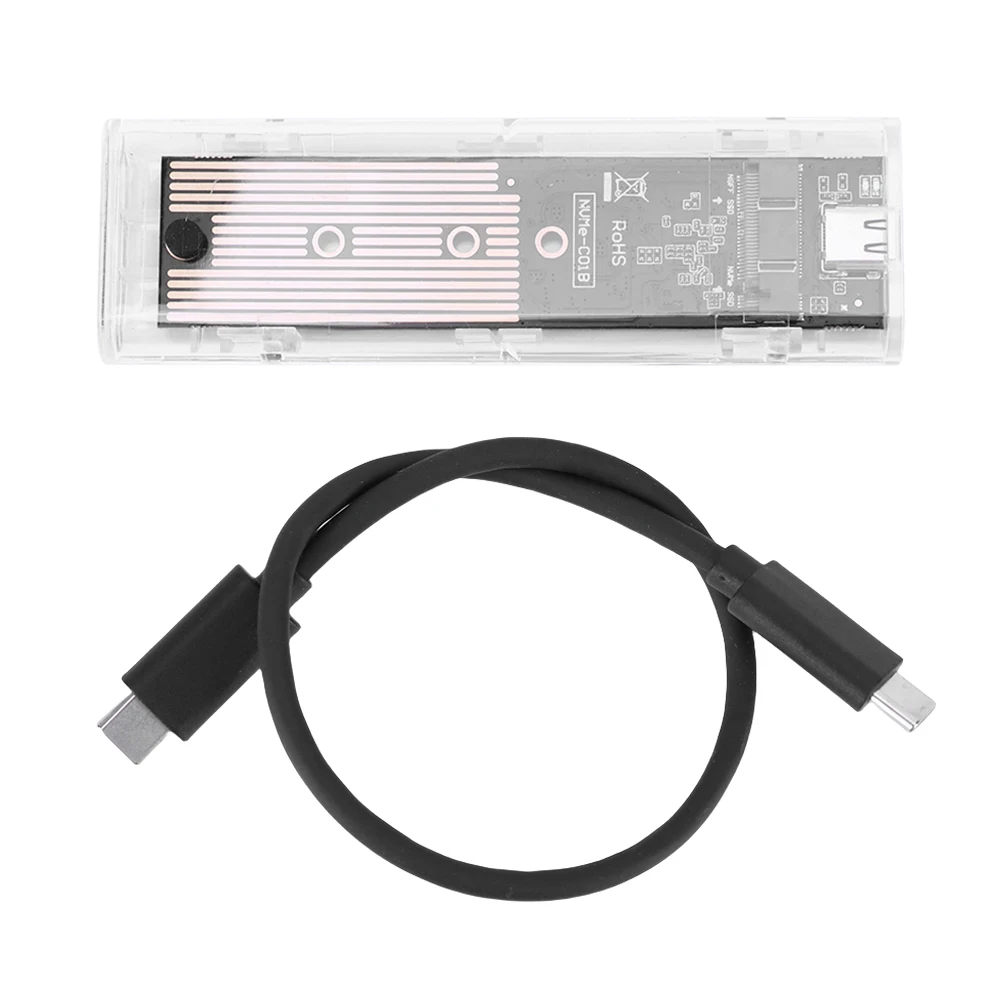 M.2 NVME PCIe NGFF SATA   Ŭ SSD ̽ B/M Ű B + M Ű SSD Ŭ ڽ, 2230 2242 2260 2280mm SSD  