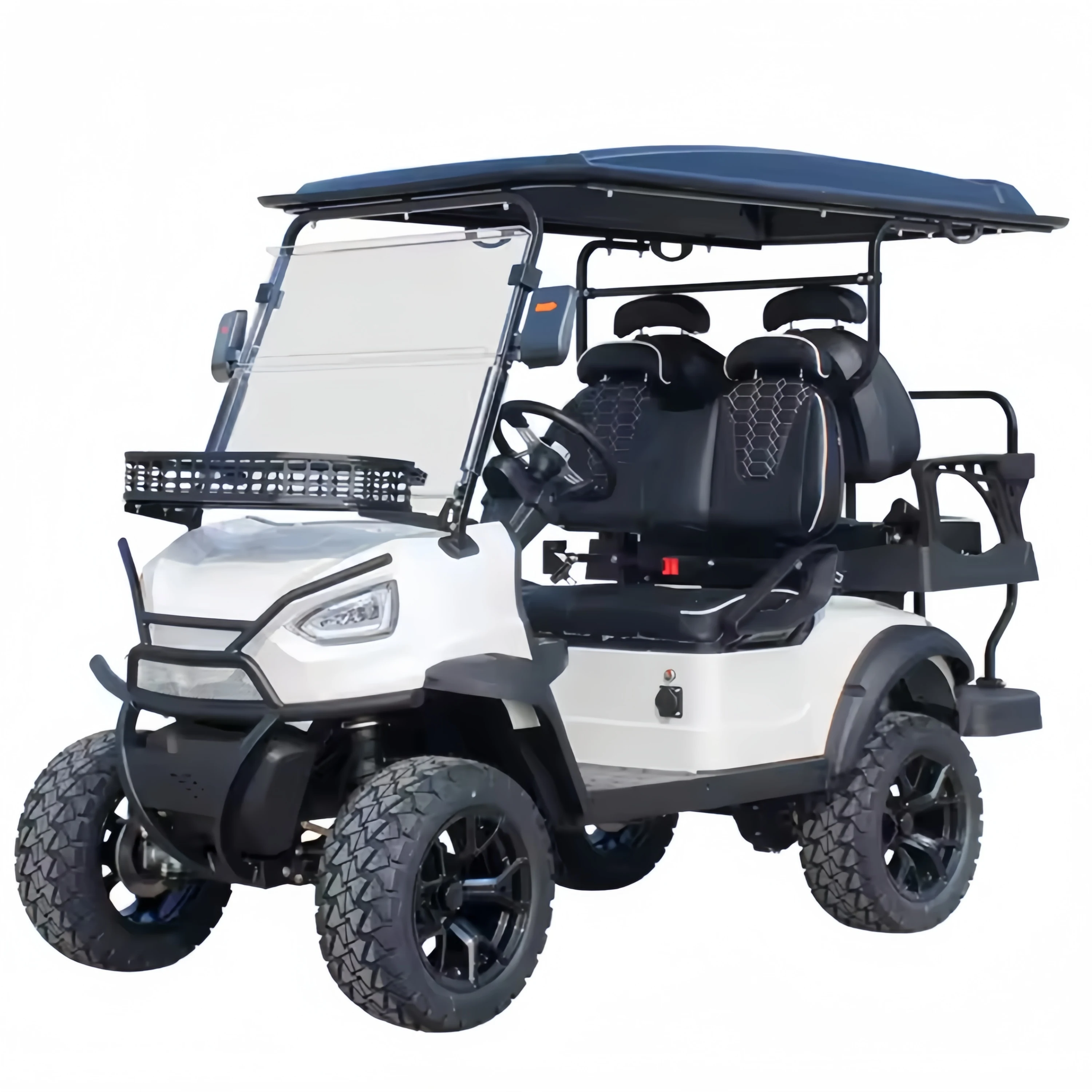 Lifted 2 4 6 Seat Electric Lithium Battery Golf Cart Hunting Golf Buggy car with DOT EEC