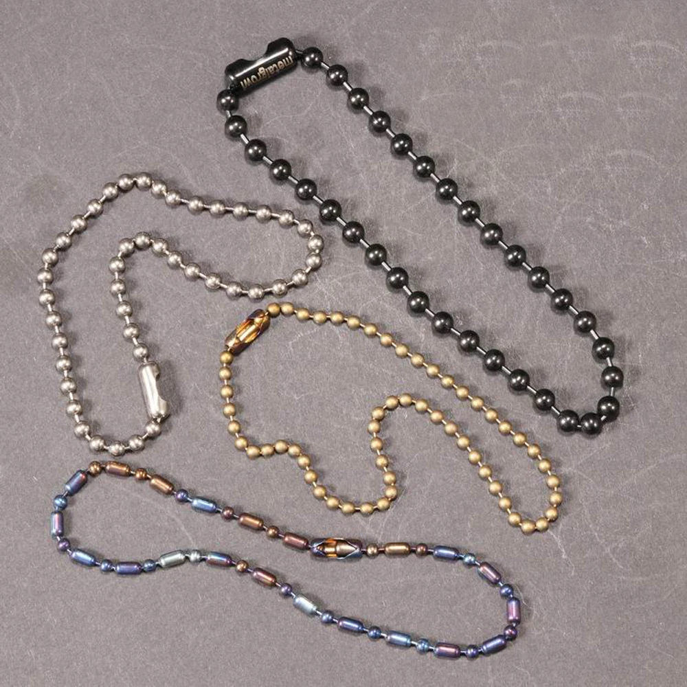 20cm Short Chain Titanium Alloy Key Chain Bracelet Outdoor Multifunctional Tool Accessory titanium key chain