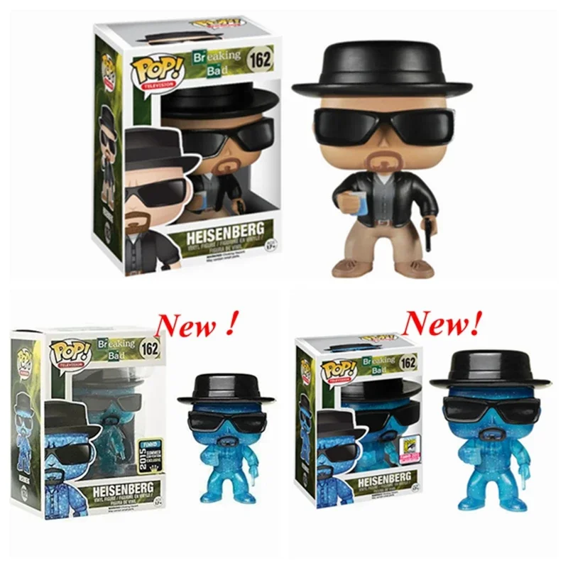 I più nuovi 3 stili FUNKO POP Breaking Bad series heisburg #162 Vinyl Action Figure Model Toys for kids Gift