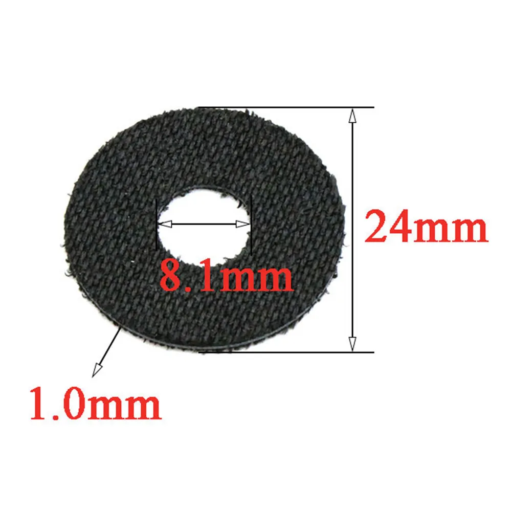 Fishing Tackle Accessory 1mm Carbon Fiber Drag Washers Fishing Reel Brake Washers For Baitcasting Drum Reels Fishing Reels Fishings Tools Accessories