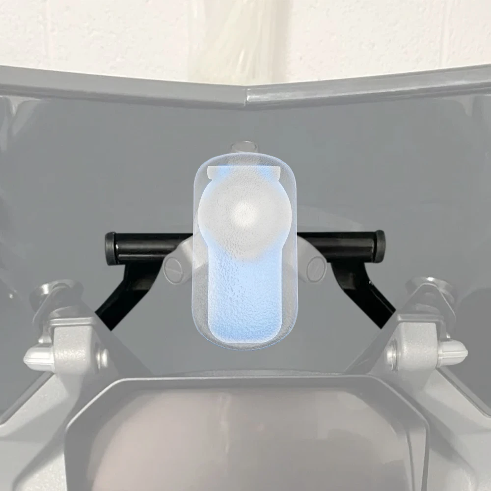Soporte Para Moto BMW R1250RS - Sujeción Antivibración Para Móvil O GPS, Fabricado En Aluminio CNC (Modelos 2019-2024)
