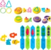 DIY Play Dough Model Tool Creative 3D Plasticine Tool Set Educational Toys for Kids Learning Educational Toys 4