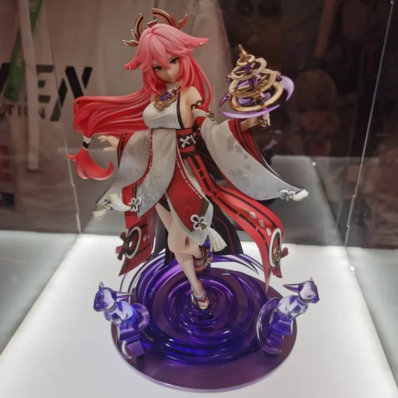 

Фигурка аниме яэмико Genshin Impact Yae Miko, съемная одежда, девушка, сексуальная экшн-фигурка, Коллекционная модель, кукла, игрушки
