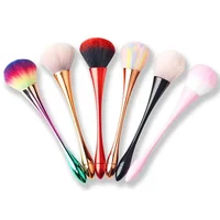 Nail Art Brush Remove Nail Dust Brush Acrylic UV Gel Polish Powder Cleaning Tool Beauty Makeup Brushes Manicure Accessories 2