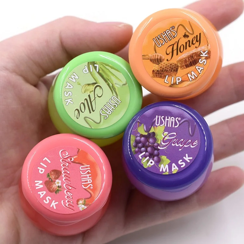 

12Pcs/Lot Fruit Flavor Honey Moisturizing Lip Jelly Transparent Hydrating Anti-drying Lip Repair Lip Balm Makeup Lips Care