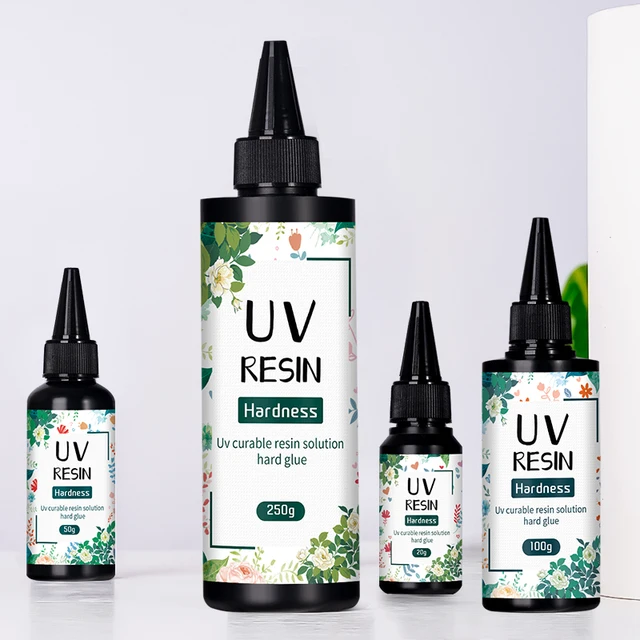 UV Resin Glue: A quick-drying adhesive for DIY jewelry with high hardness and transparency.