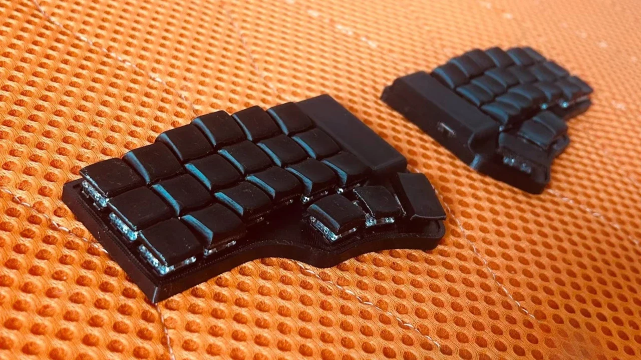 Corne Mini 36/42 Choc V1 Axis Bluetooth Wireless Split Keyboard