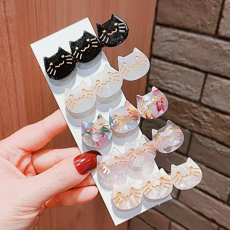 Clips Hairpins Hair Kawaii Japan Kawaii Hair Accessories Korea