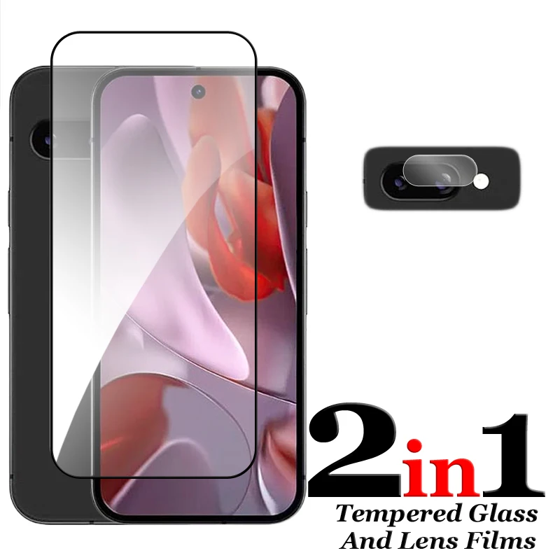 Ultimate 6-in-1 HD Screen and Lens Protector - Tempered Glass Full Coverage