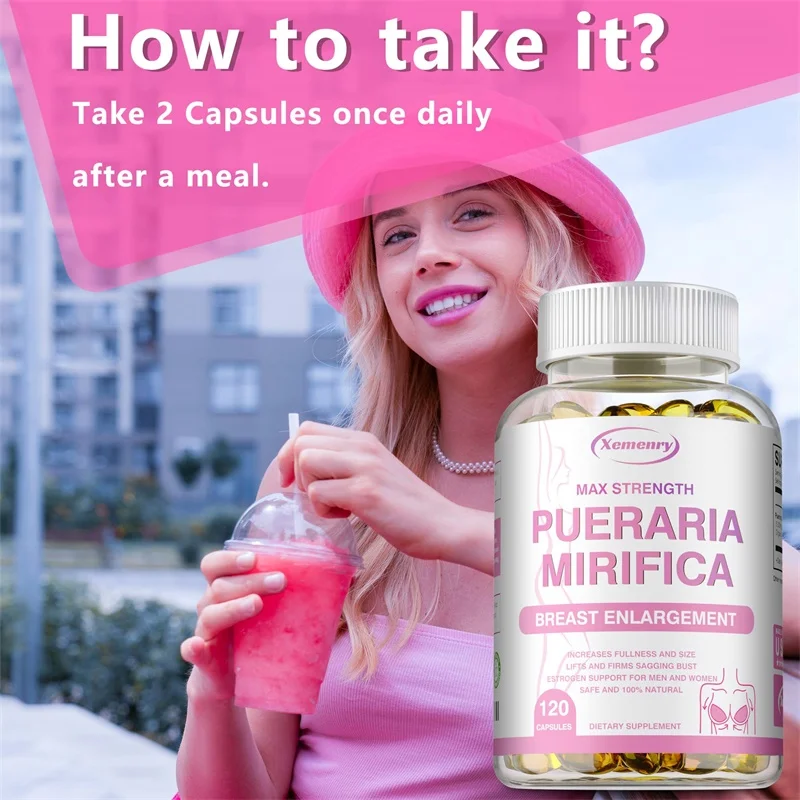Pueraria Mirifica Breast Growth Vaginal Health Menopause Relief Skin & Hair Health