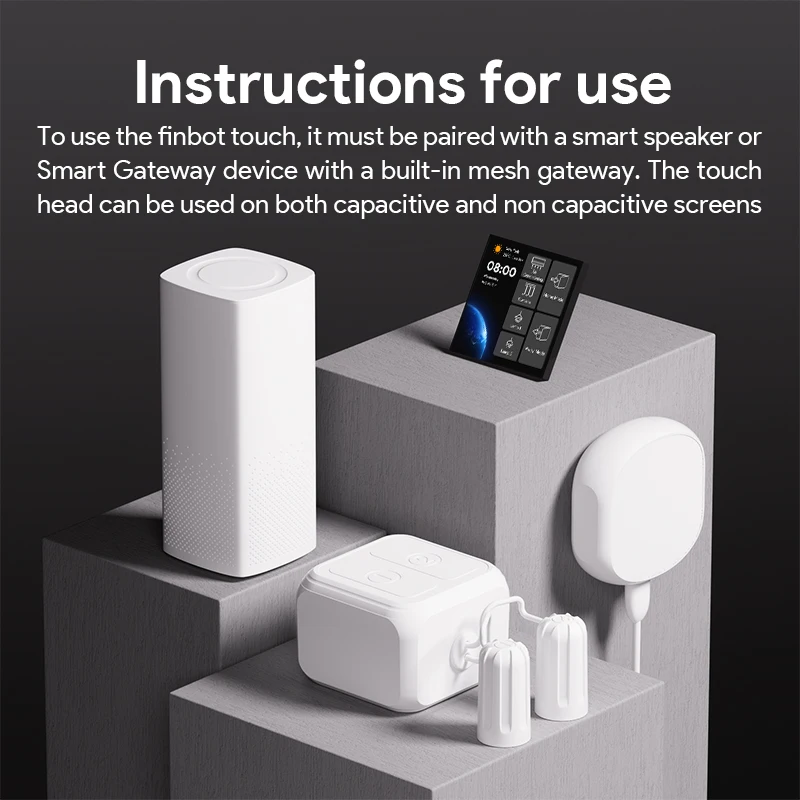 Smart Life App-Enabled Touchscreen Finger Robot for Remote Home Automation