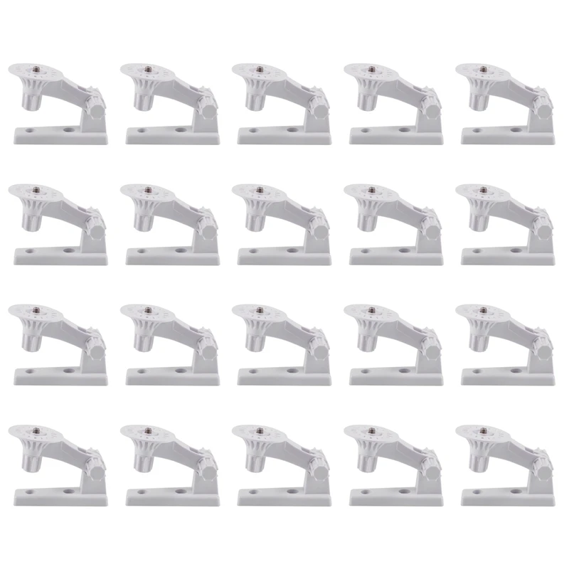 

20X настенный кронштейн для хранения камеры, держатель с поворотом на 180 градусов, регулируемый для облачной камеры серии 291, камера с Wi-Fi (белая)