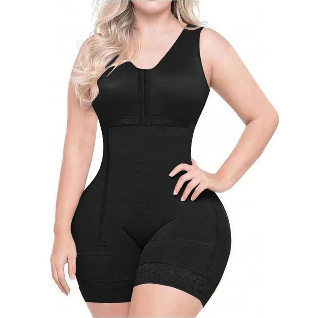 High Compression Short Girdle With Brooches Bust For Daily And