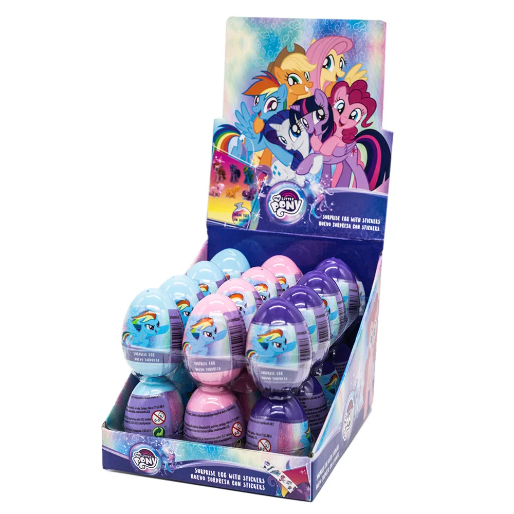 Hasbro My Little Pony Figurines Blind Box Surprise Eggs Stickers