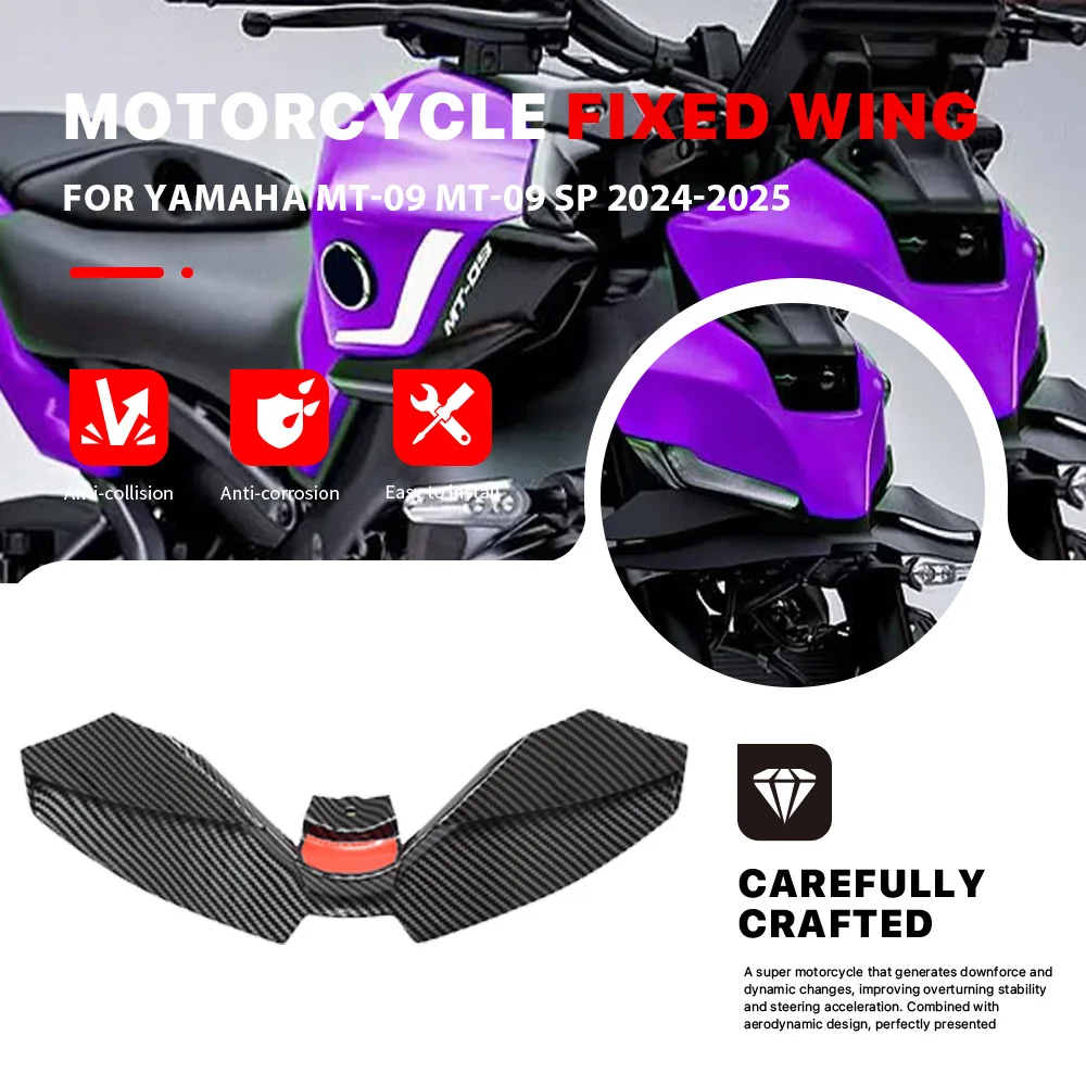 Autocollants de carénages latéraux de moto - Yamaha MT-09 2017 / 2020