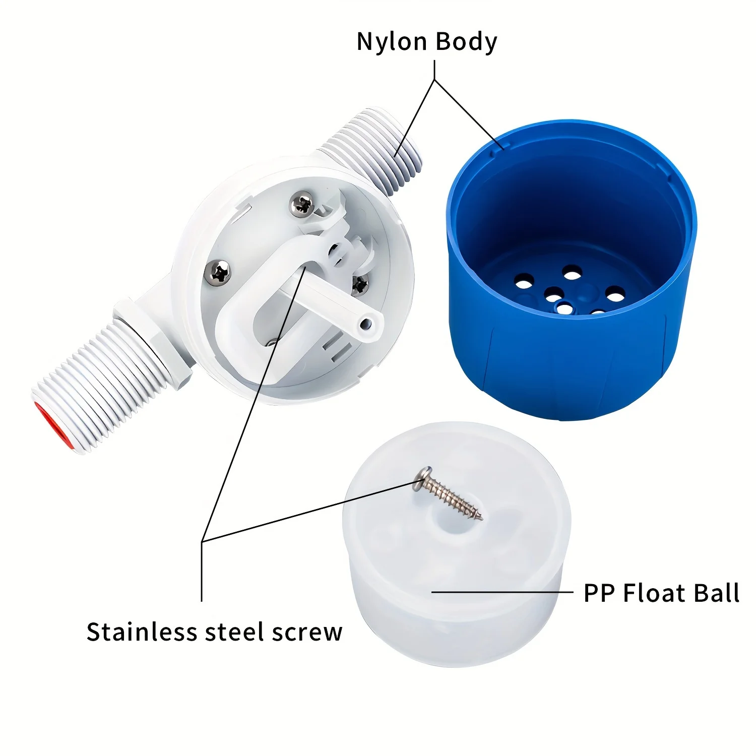 Half Inch Automatic Closing Mini Float Valve - Water Tank Level Controller Image 6