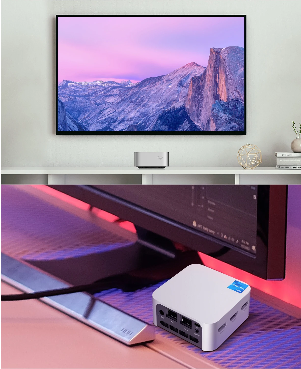 T-BAO T8＋N100 8GB 256GB MS Office2021付き T-Bao T8 Plus レビュー、N100搭載 87.8mm角の超小型ミニPC