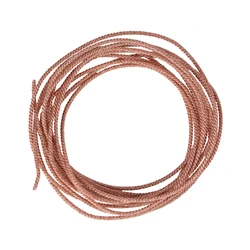Premium Braided Copper Speaker Lead Wire for Subwoofer Repair - 12 Strands (2M)