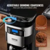 VEVOR Coffee Maker with Grinder, 12 Cup Grind and Brew Coffee Maker with 3 Brew Strength Control, 24-Hour Timer for Auto Brew 3