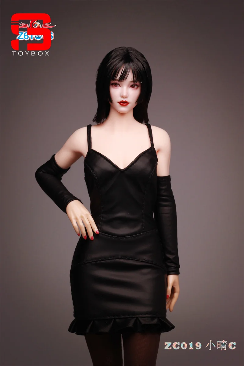 Z6TOYS ZC019 1/6 Scale Asian Girl Xiaoqing Movable Eyes Head