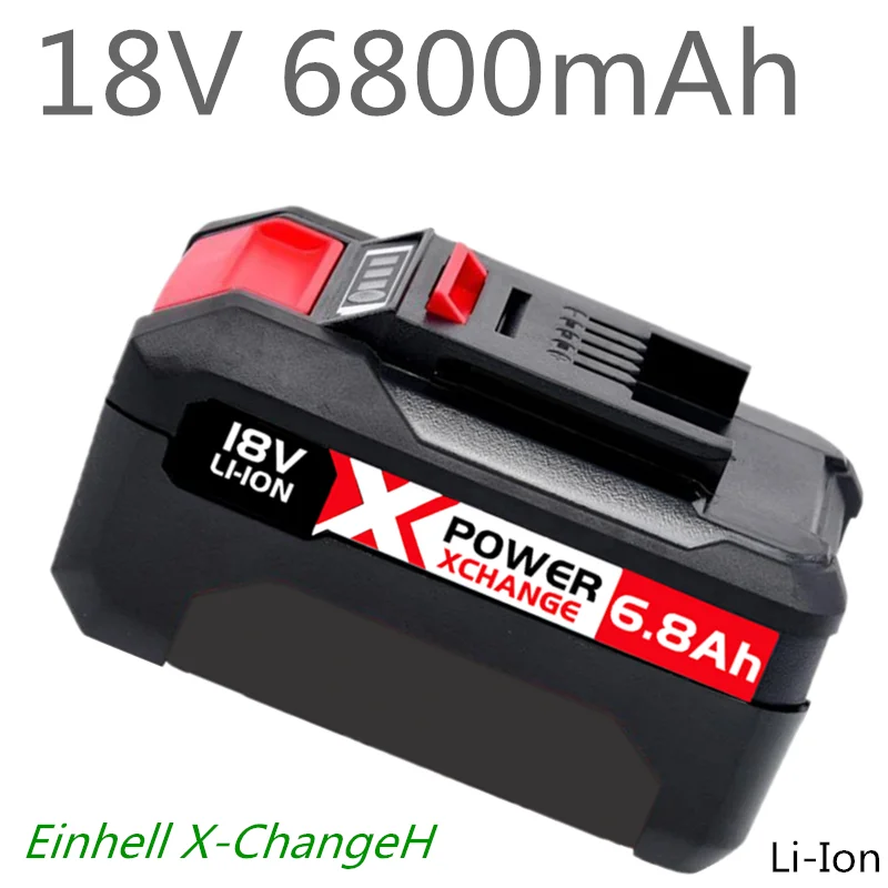 X Change 6800mAh Replacement for Einhell Power Battery Compatible with