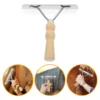Deshedding Tool Metal Comb Horse Hair Comb Horse Dematting Brush Hair Cleaning Comb Cleaning Brush Cleaning Dog Rake Accessory 6