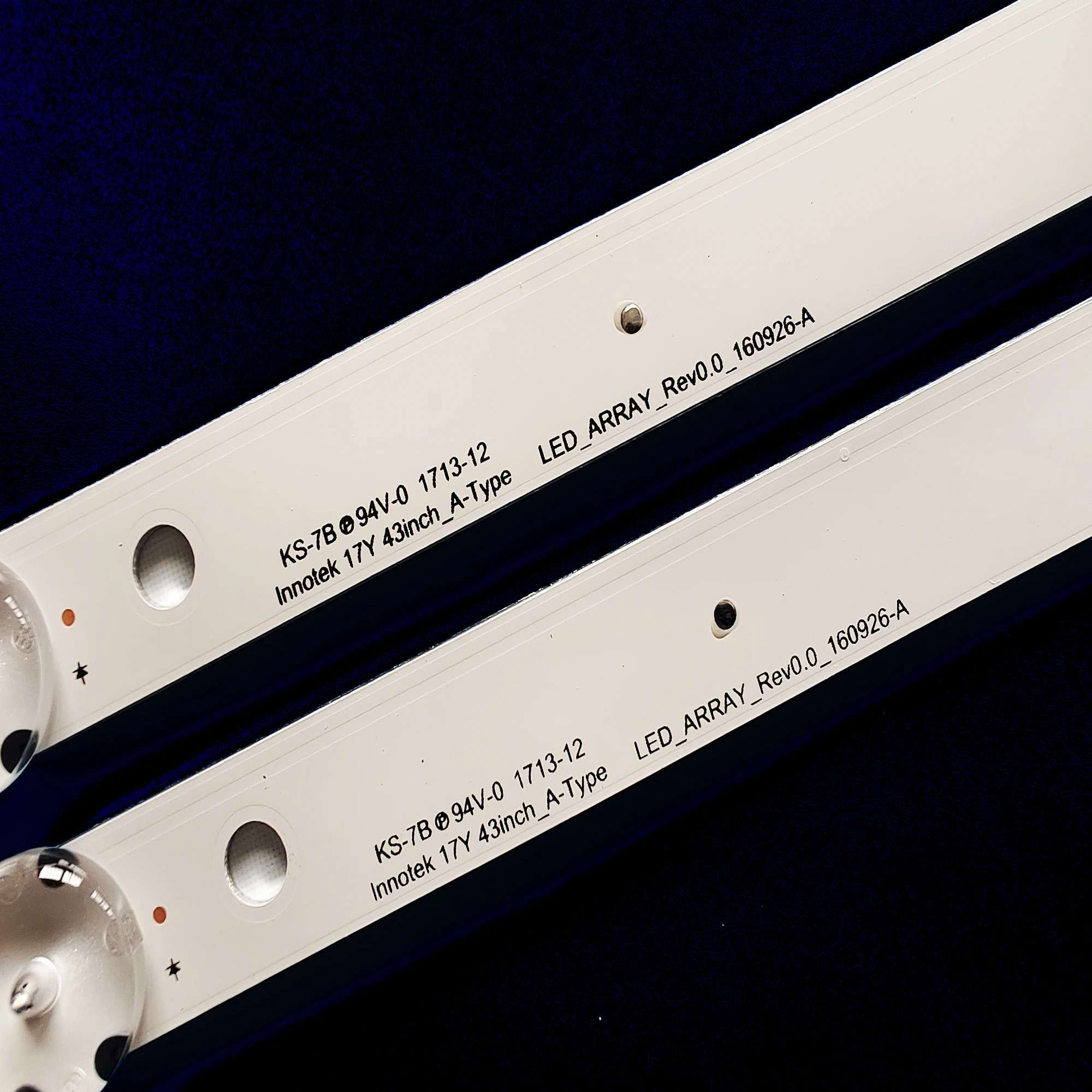 Tira de Luz de Fundo Led Lâmpada para lg Innotek 17y 43 Polegadas _ A-tipo Lc43490059a 43uj634v 43uj630 43uj630-za 43uj6309 Hc430dgg-sltl13 - Imagem 3