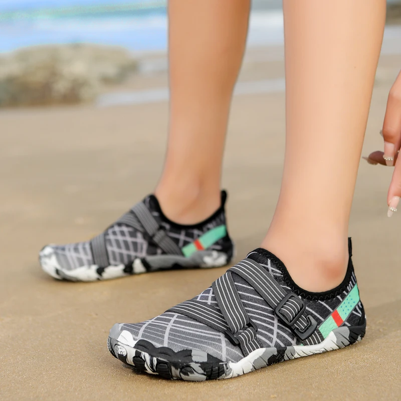 Men Swimming Water Shoes Women Barefoot Aqua Shoes Upstream Outdoor Beach Sandals Yoga River Sea Diving Surfing Wading Sneakers