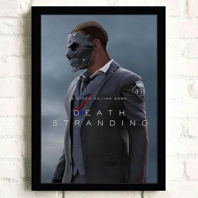 thumbnail image 1 of Póster del juego Death Stranding, cómics, arte de pared de calidad, pintura impresa en lienzo, póster para bar, cafetería, habitación, imágenes, cuadros, decoración del hogar, 1 of 5