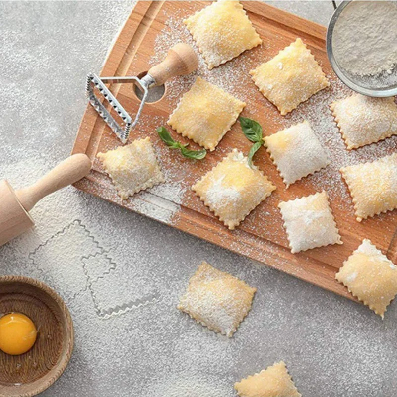 Pasta making tools Ravioli cutter set Ravioli stamp maker