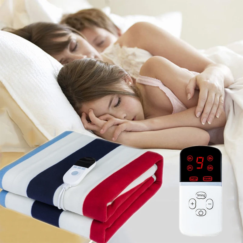 220/110v Eu Uk Us Plug Electric Blankets For Beds King Queen Size With