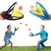 Parent-Child Outdoor Throwing and Catching Ball Sports Toy Fitness Hand Grasping The Ball Racket Sports Entertainment Toys Gifts 1