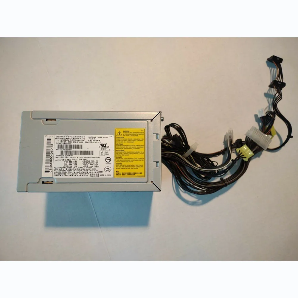 For HP XW6400 405349-001 412848-001 DPS-575AB A 575W Workstation Power Supply 100% Test Before Shipment 4 For HP XW6400 405349-001 412848-001 DPS-575AB A 575W Workstation Power Supply 100% Test Before Shipment - Image 2