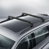 NEW 2PCS Universal Car Roof Rack Aluminum Car Roof Rack Cross Bars w/Anti-Theft Lock Adjustable Window Frame for 4or5 Door Cars 2