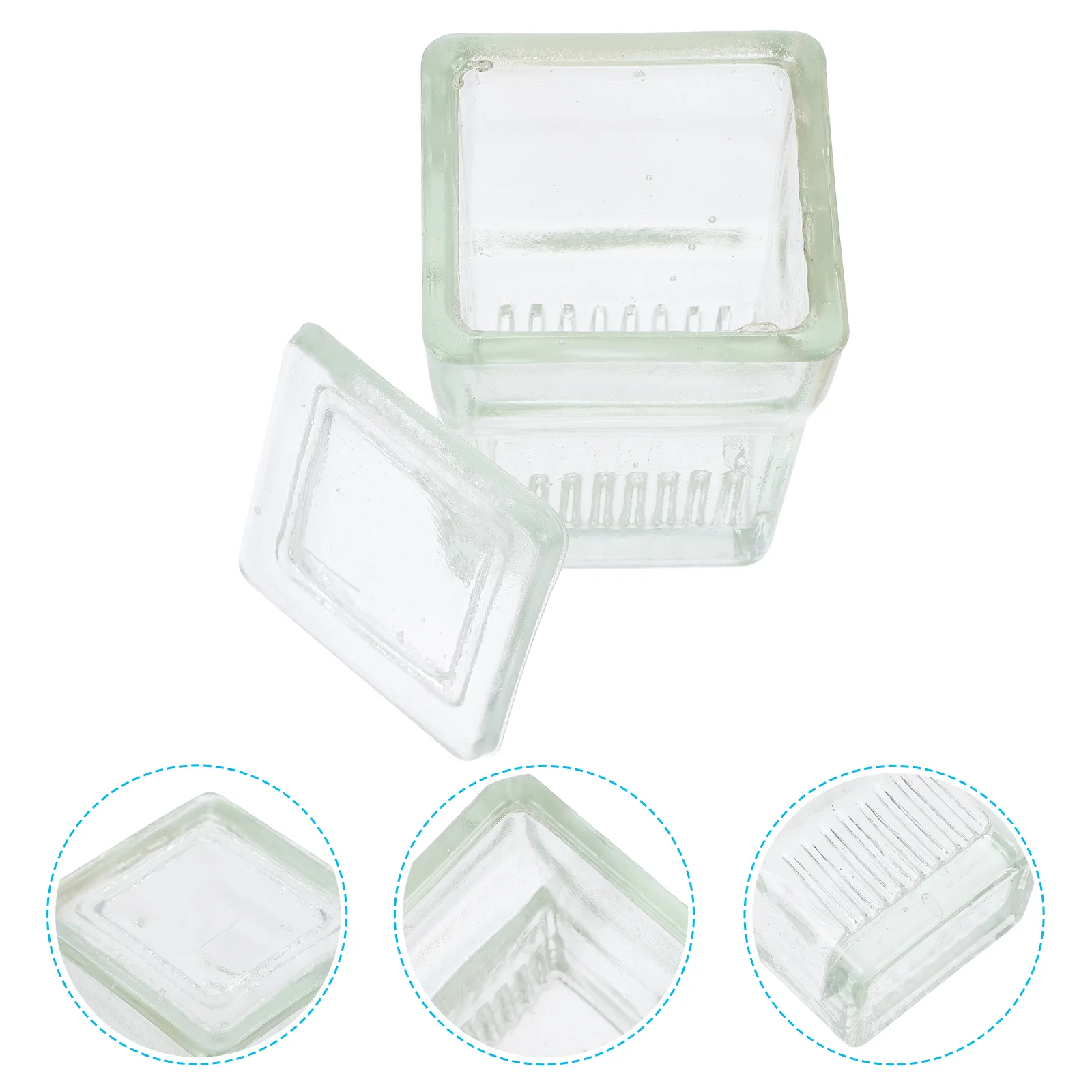 

Стеклянная окрашивающая банка для лабораторных емкостей, прозрачная 9-скользящая фотолабораторная Емкость