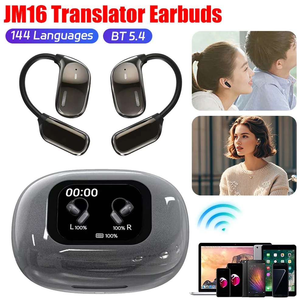Wireless Earbuds, AI Translating Ear Buds, 135 Languages Translating Earphones