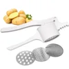 Detachable Ricers Cooking Squeezer Potato Masher Kitchen Supplies Press Type Handheld Home Manual Easy Clean 5